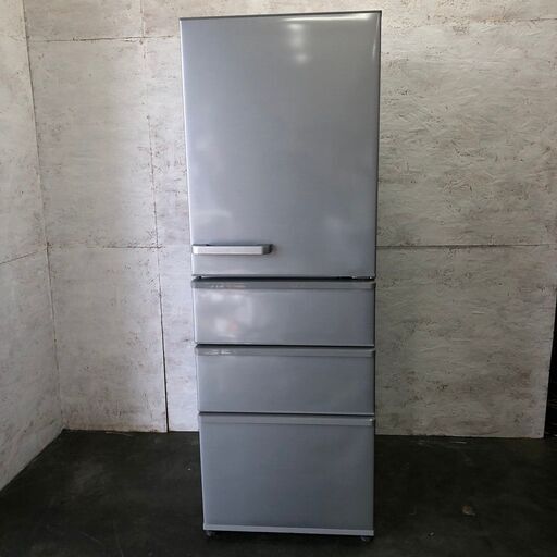 【AQUA】 アクア ノンフロン冷凍冷蔵庫 AQR-36H(S) 355L 4ドア冷蔵庫 2019年製