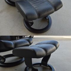 激安 先着順♪ EKORNES エコーネス 本革 リクライニングチェア