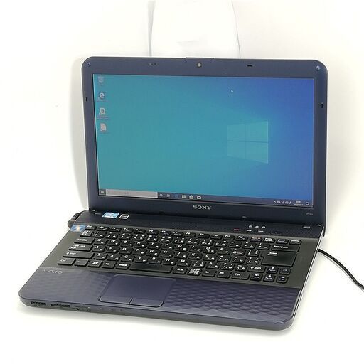 保証付 即使用可 Wi-Fi有 14型 ノートパソコン SONY VPCEG1AJ 中古良品 第2世代 Core i5 8GB DVDRW 無線 Webカメラ Windows10 Office