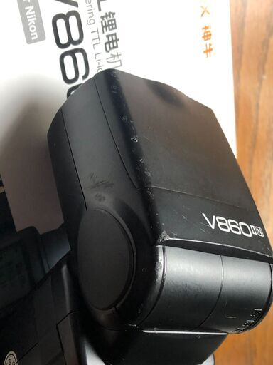 Godox VING V860II-N ニコン用 ストロボGN60 クリップオンストロボ