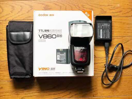 Godox VING V860II-N ニコン用 ストロボGN60 クリップオンストロボ 8075円