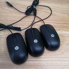 HP 純正 USB 2ボタン 光学式マウス 3個