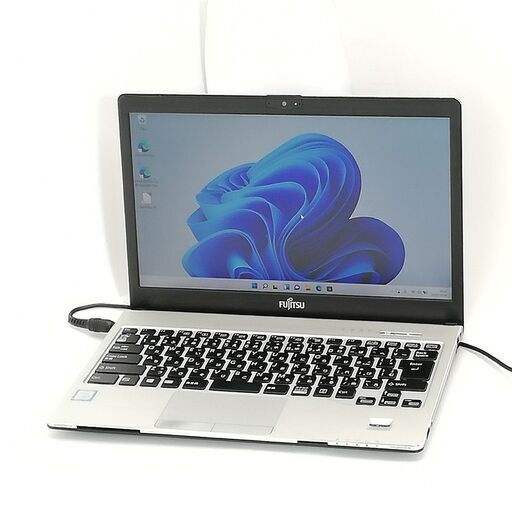 保証付 日本製 高速SSD ノートパソコン 富士通 S937/R 中古良品 第7世代 Core i5 8GB DVDRW 無線 Bluetooth カメラ Windows11 Office