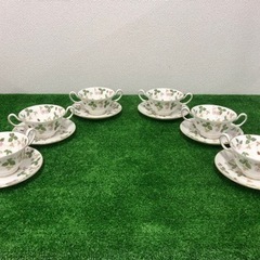 【中古品】ウェッジウッド スープカップ 6セット