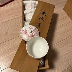 【ネット決済】蓋付き 煎茶揃 5客