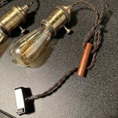 BeauBelleの1灯ライト+LEDエジソンバルブ電球