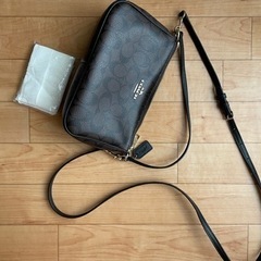 綺麗‼️COACH コーチ　ショルダーバック　アクセサリー2way シグネチャー