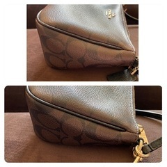 綺麗‼️COACH コーチ　ショルダーバック　アクセサリー2way シグネチャー