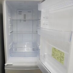 札幌白石区 167L 2018年製 2ドア冷蔵庫 シャープ SJ-D17D シルバー