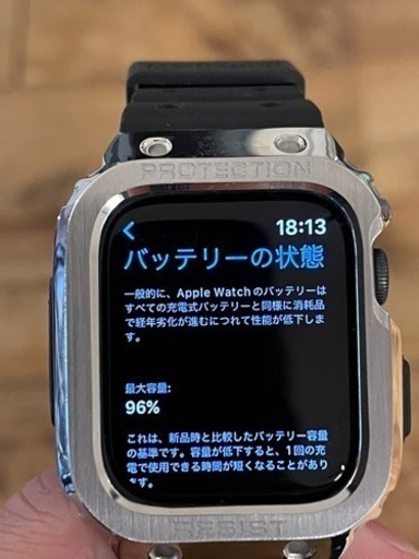 Apple Watch 44mm SE GPSバンド付き　バッテリー残量96%