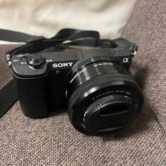 ソニー　ミラーレスカメラa5100 ブラック（中古）