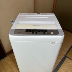 Panasonic 洗濯機　譲ります！