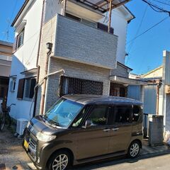 貝塚市久保◎１LＤK戸建住宅軽自動車 駐車可能、家賃4万円