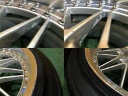 No.27　WORK　ワーク　REZAX　レザックス　17インチ　メッシュホイール　17×8JJ　17×9JJ　5穴　4本セット