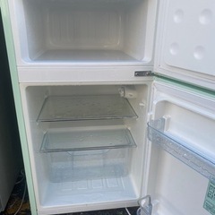 レトロ風冷蔵庫　2ドア　85L 2018年