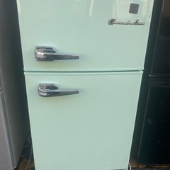レトロ風冷蔵庫　2ドア　85L 2018年