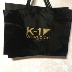 K1グランプリ2022ショップ紙袋二枚