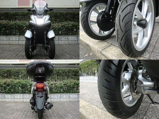 ☆普通免許仕様トリシティ125ワイドトレッド 大型トップケース