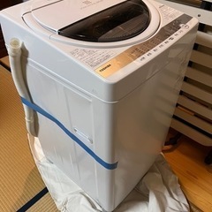 【ネット決済】東芝　洗濯機　6kg