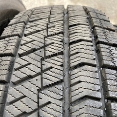 売約 2021年製 BS VRX2 185/65R15 4本 冬タイヤ ほぼ新品リヤヒータ