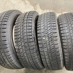売約 2021年製 BS VRX2 185/65R15 4本 冬タイヤ ほぼ新品リヤヒータ