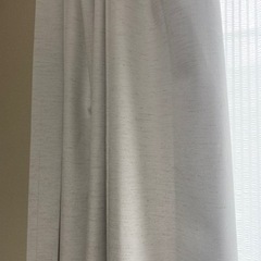 ニトリ　遮光カーテン（100×200×2）＆レースカーテン【4枚...