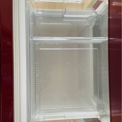 冷凍冷蔵庫 AQUA 2ドア R-18 レッド