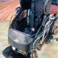 Ⅱ 4389 長生きバッテリー6.6A 26インチ 子供乗せ電動自転車 3人乗り