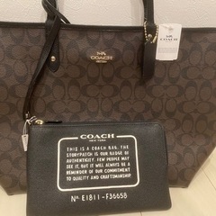 COACHリバーシブルトートバック