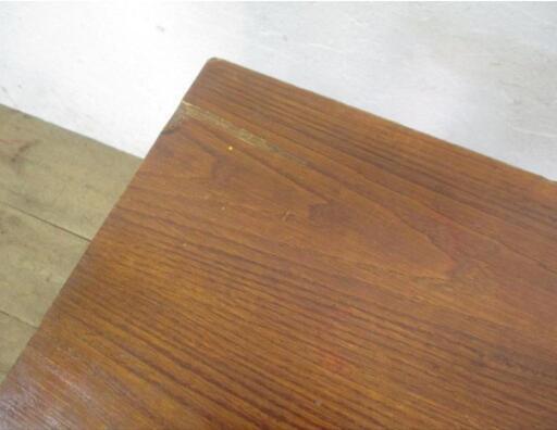 英国アンティーク◆木製テーブル◆カフェテーブル◆猫足