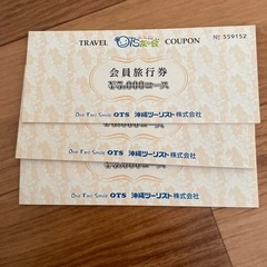 【ネット決済・配送可】沖縄ツーリスト旅行券　19万5千円