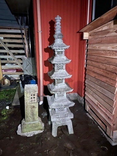 灯篭・五重塔セット