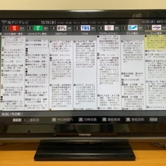 東芝 40インチテレビ REGZA 40A8000 2009年製