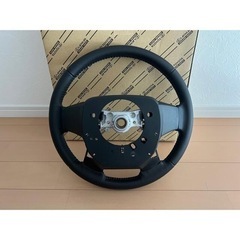 【納車後すぐ】TOYOTA 新型プラド　150後期　純正ハンドル