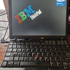 IBM Thinkpad X40 SSD換装済