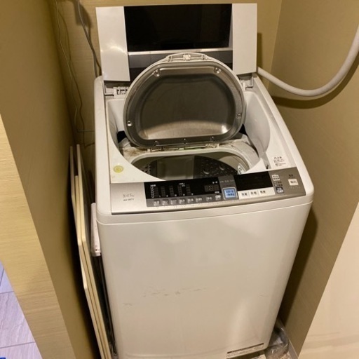 洗濯機 HITACHI 8/4.5kg