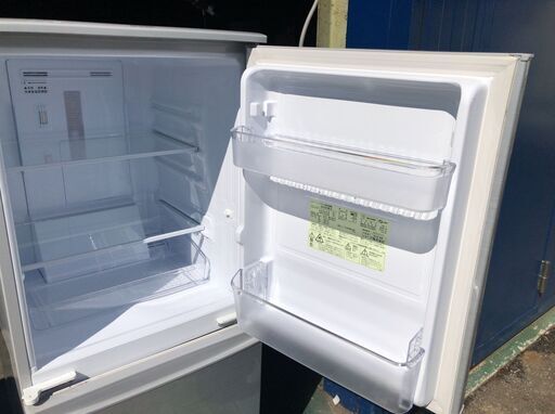 SHARP ノンフロン冷凍冷蔵庫  SJ-D14B-S 137L 2016年製 J10113