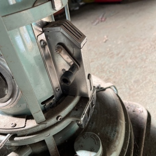 アラジンストーブ 緑