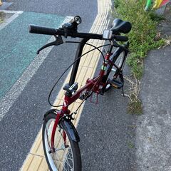 【リサイクルショップどりーむ天保山店】●429●　自転車　折り畳...