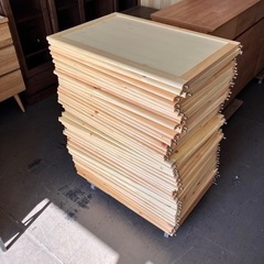 天然木パイン枠材の棚板　数量限定　シェルフ　ラック用DIYに　ナ...