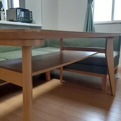 【受け渡し予定者あり】☆期間限定値引き☆ニトリ　リビングダイニングテーブル＆ソファセット