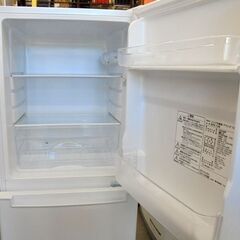 札幌白石区 2019年製 2ドア冷蔵庫 106L ニトリ グラシア106 NTR-106 白
