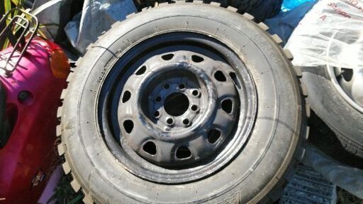 タイヤ、ホイール フルピン！ 175/SR-14 ADVAN WR-13 程度良好