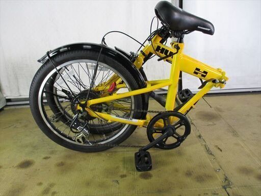 【引き取り希望】HUMMER 折りたたみ自転車 イエロー HUMMER 折りたたみ自転車 イエロー - メルカリ