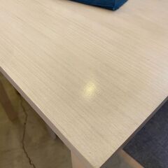 宇都宮でオシャレな家具を探すなら『オトワリバース！』ダイニングテーブルセット 3点セット オフホワイト 2人掛け 中古品