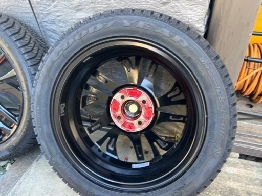 WEDS レオニス LEONIS TE BK/SC (RED) オールシーズンタイヤ