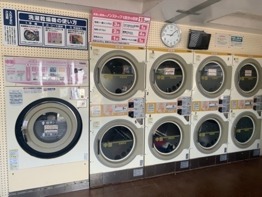 コイン式洗濯乾燥機