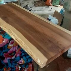 杉　高級　一枚板　艶消し　ダイニング　テーブル
