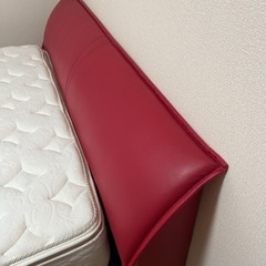 SEALY シーリージャパン ベッドフレーム＋マットレスセット ダブルベット レザー