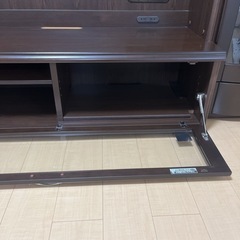 テレビボード ハイタイプ 木製 収納多数あり